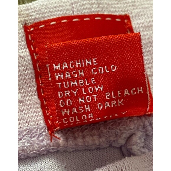 Y2K Low Rise Bootcut Terry Cloth Pants Size M Baby Pink Coquette Paris Hilton - Picture 5 of 7